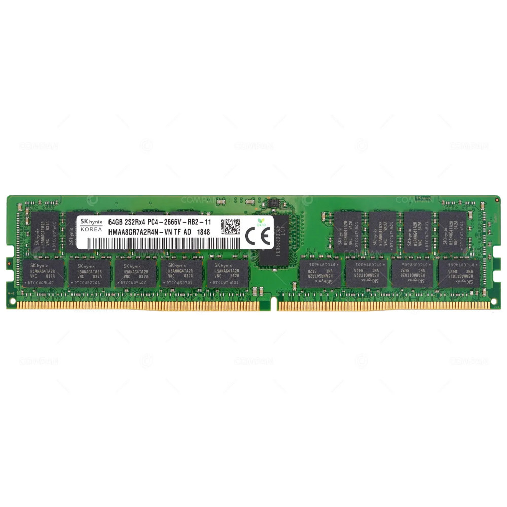 HMAA8GR7A2R4N-VN  HYNIX DDR4 64GB 2SRX4 PC4-21300 2666MHZ RDIMM CL19